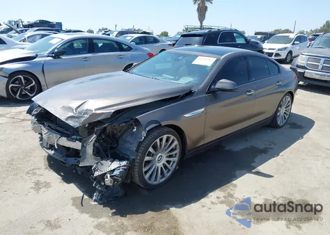 2017 BMW 650I Gran Coupe xDrive z USA, uszkodzony, nr VIN WBA6D6C53HG388480